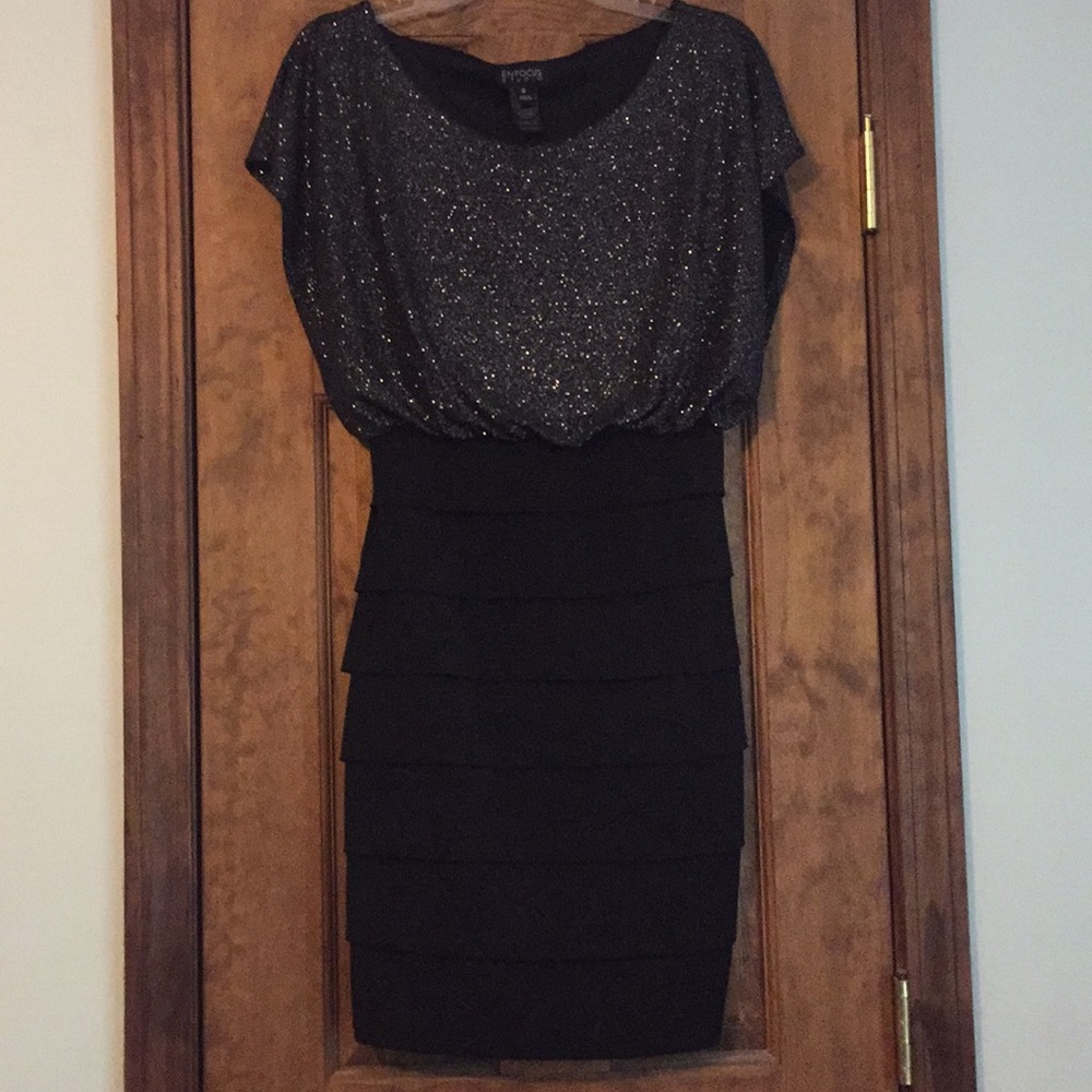 🥂 Black Sleeveless Party Dress🥂